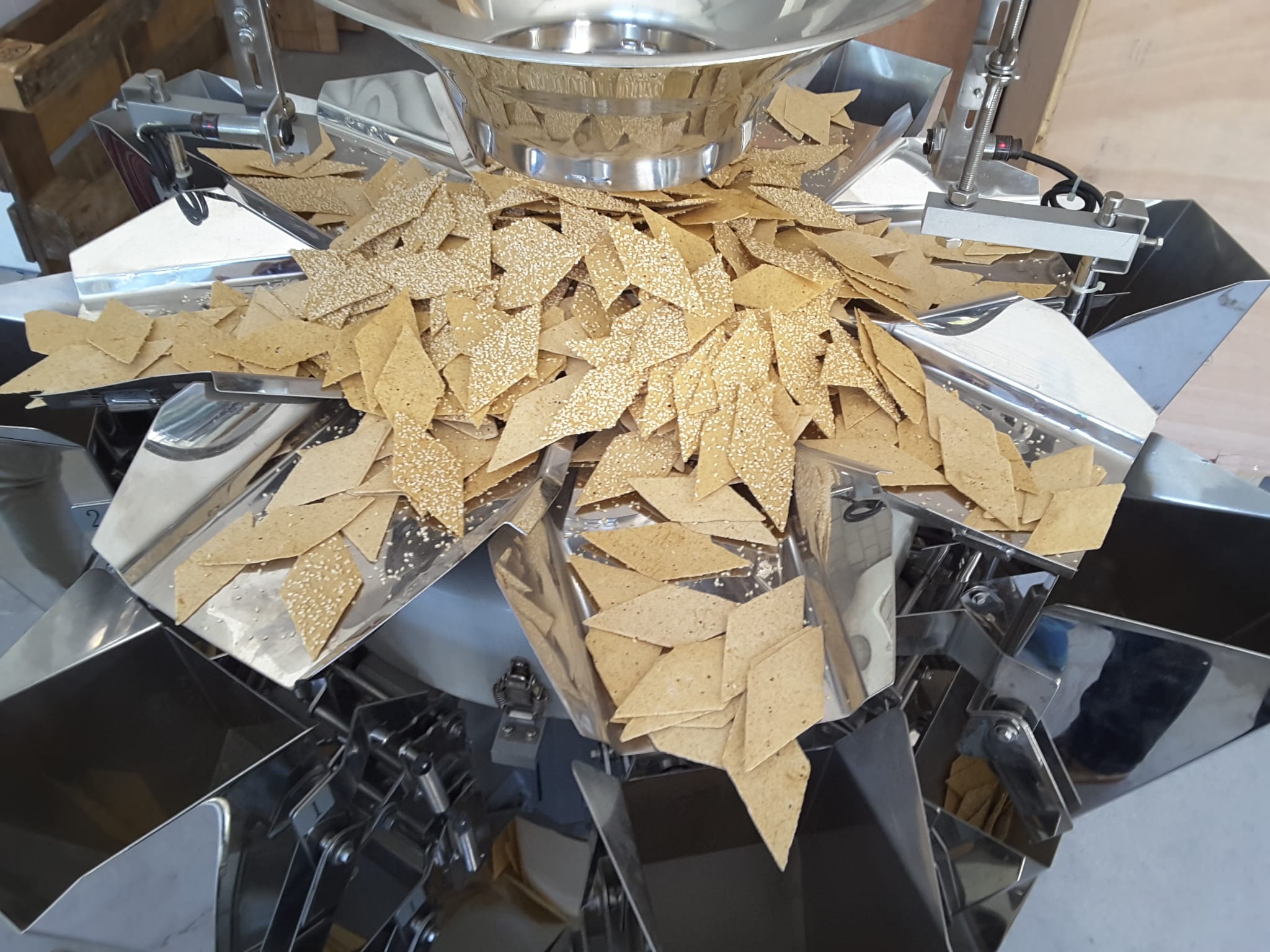 Crackers multihead weigher