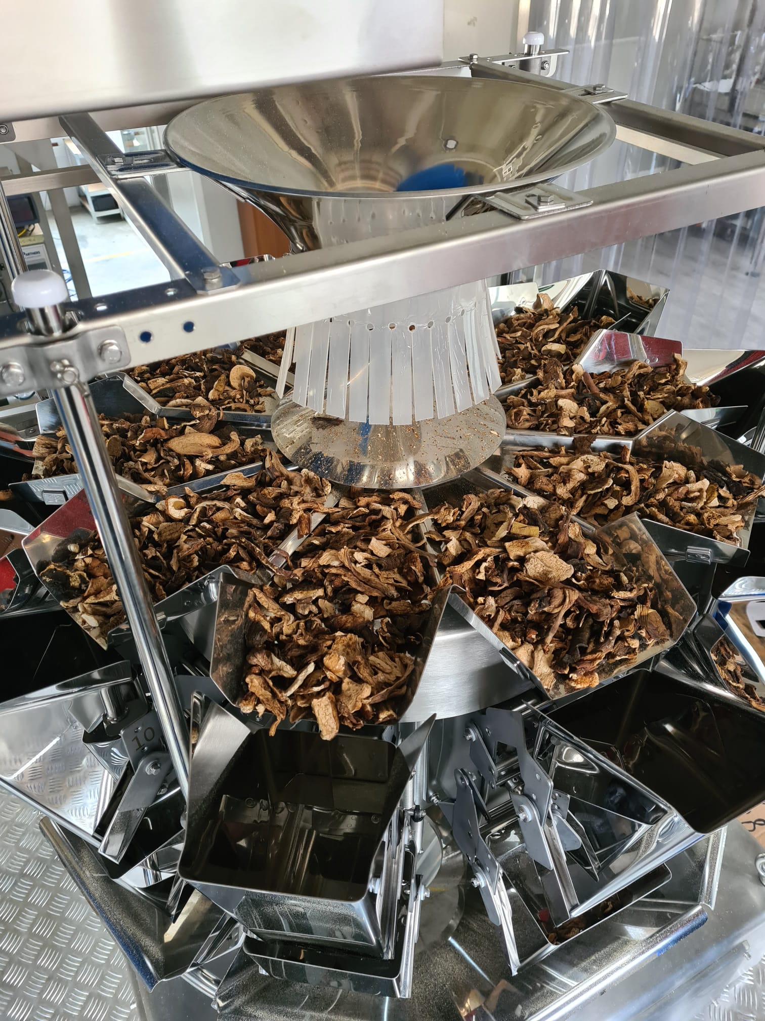 Dried Mushrooms multihead weigher