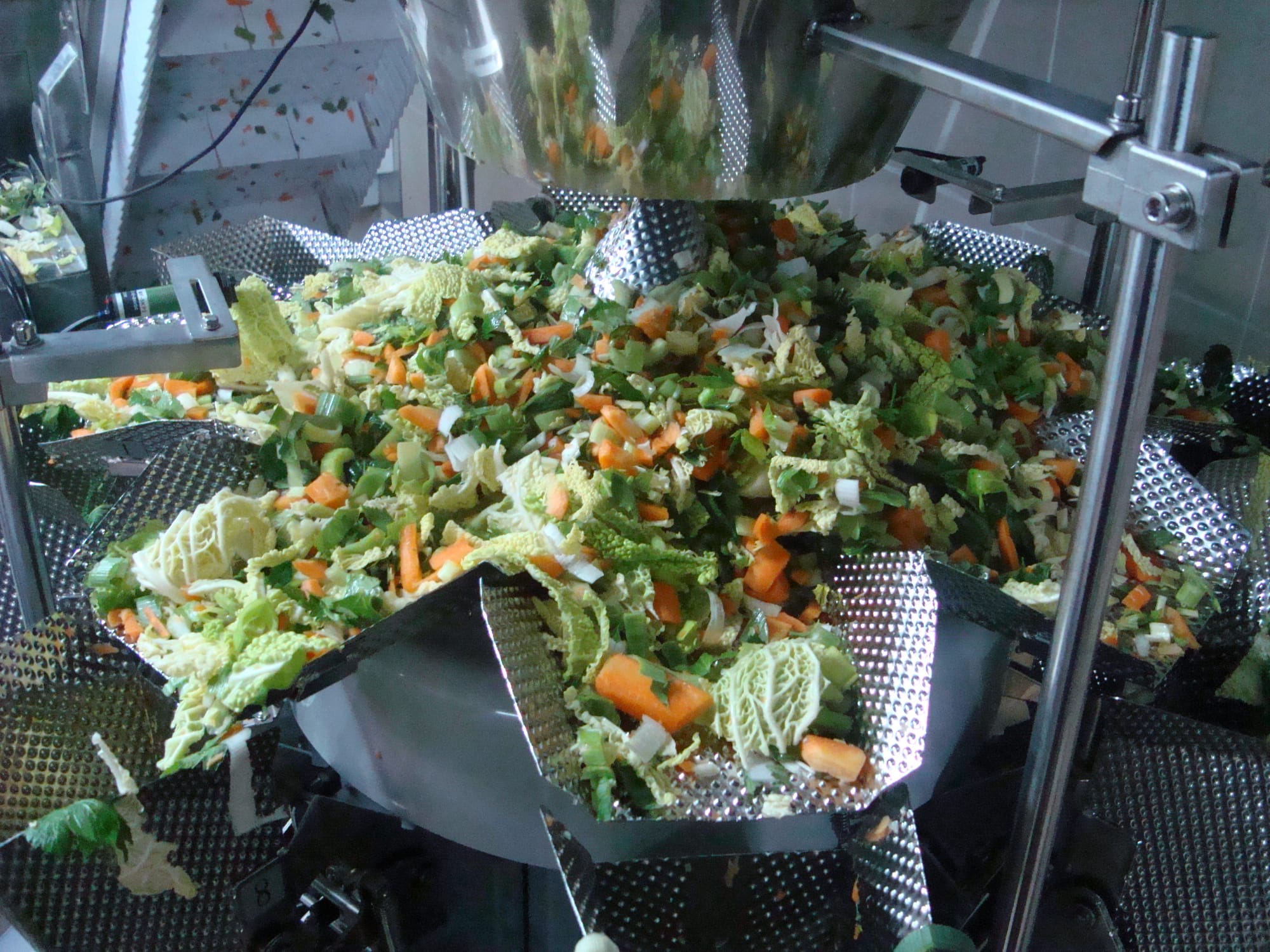Vegetable Soup Mix multihead weigher