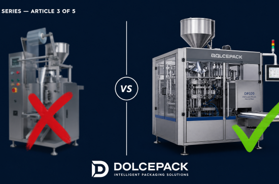 Standard Packaging Machines vs DolcePack Premade Pouch Machine for Spare Parts
